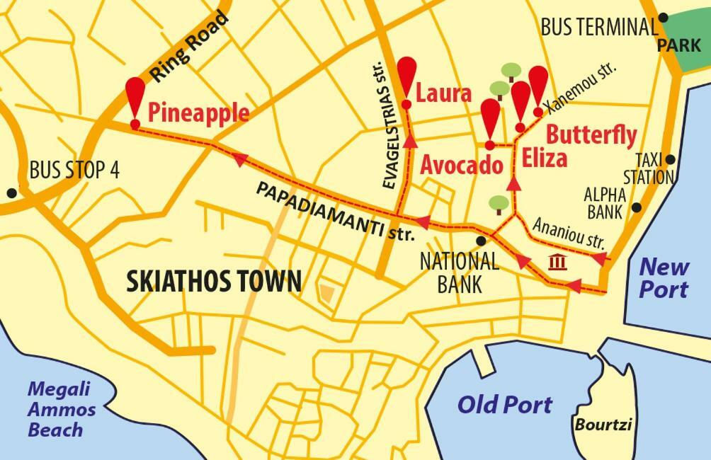 Pineapple Skiathos 外观 照片